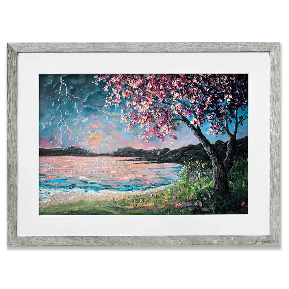 Struck By You Framed Art Print Struck By You Framed Art Print wall art product Nada Khatib