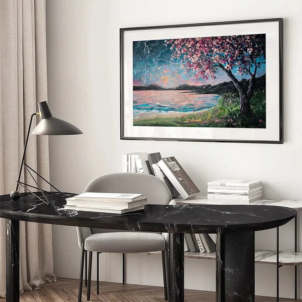 Struck By You Framed Art Print Struck By You Framed Art Print wall art product Nada Khatib