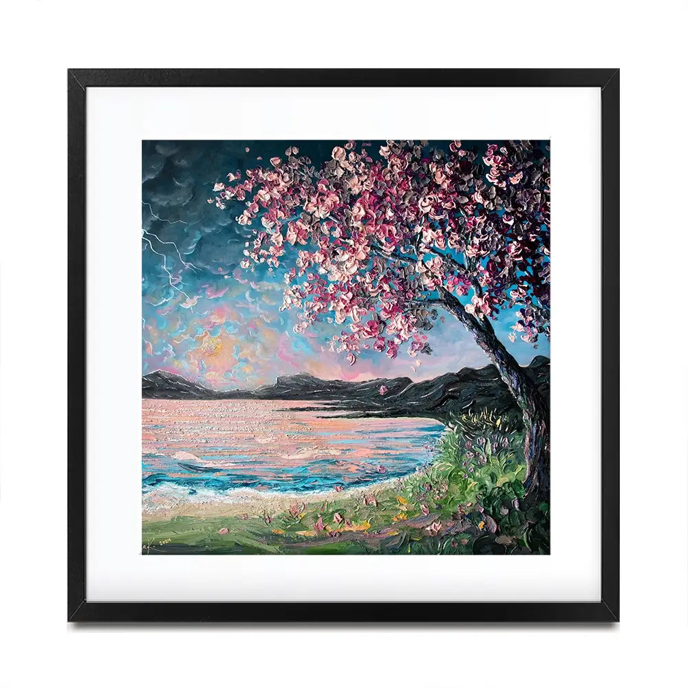 Struck By You Square Framed Art Print Struck By You Square Framed Art Print wall art product Art Print Shop
