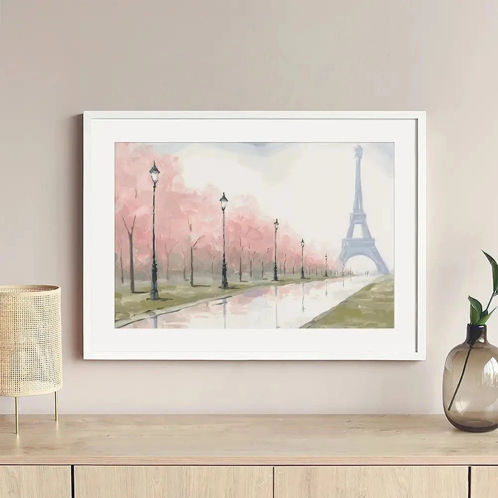 Subtle Paris Framed Art Print Subtle Paris Framed Art Print wall art product Jacob Green
