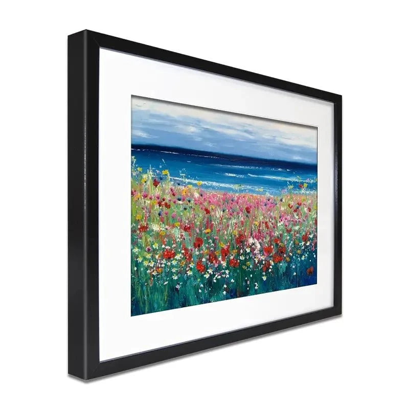 Summer At The Beach Framed Art Print Summer At The Beach Framed Art Print wall art product Laure Bury