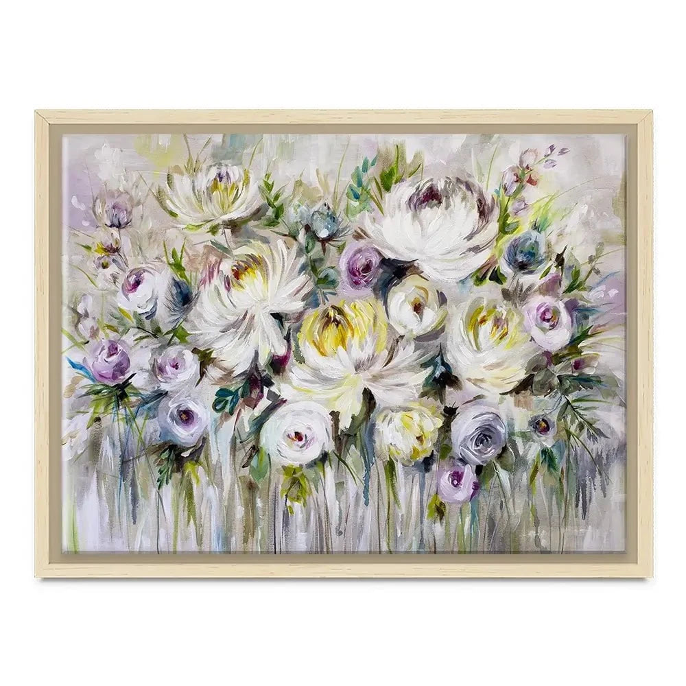 Summer Bouquet Canvas Print Summer Bouquet Canvas Print wall art product Nicola Jane Rowles