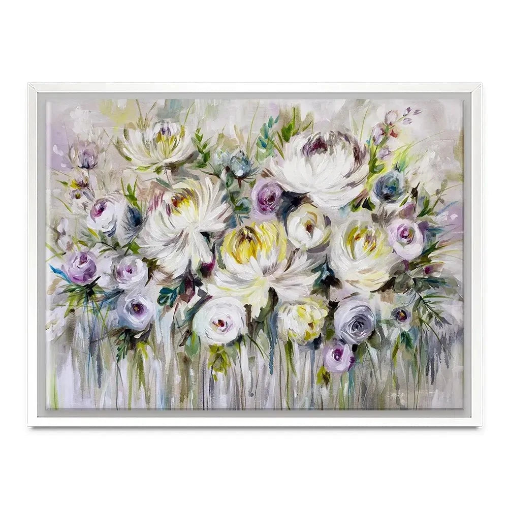 Summer Bouquet Canvas Print Summer Bouquet Canvas Print wall art product Nicola Jane Rowles