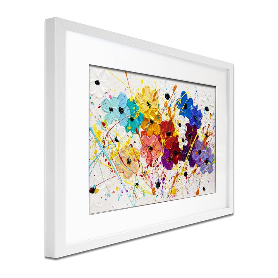 Summer Celebration Framed Art Print wall art product Osnat Tzadok