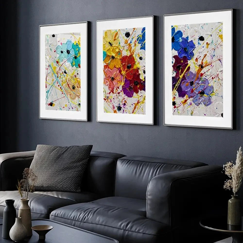 Summer Celebration Framed Art Print Trio Summer Celebration Framed Art Print Trio wall art product Osnat Tzadok