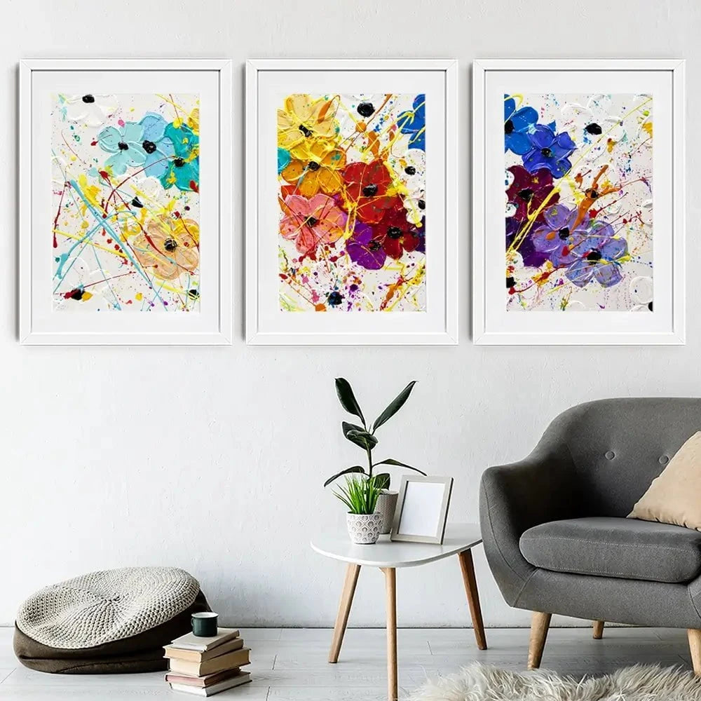 Summer Celebration Framed Art Print Trio Summer Celebration Framed Art Print Trio wall art product Osnat Tzadok
