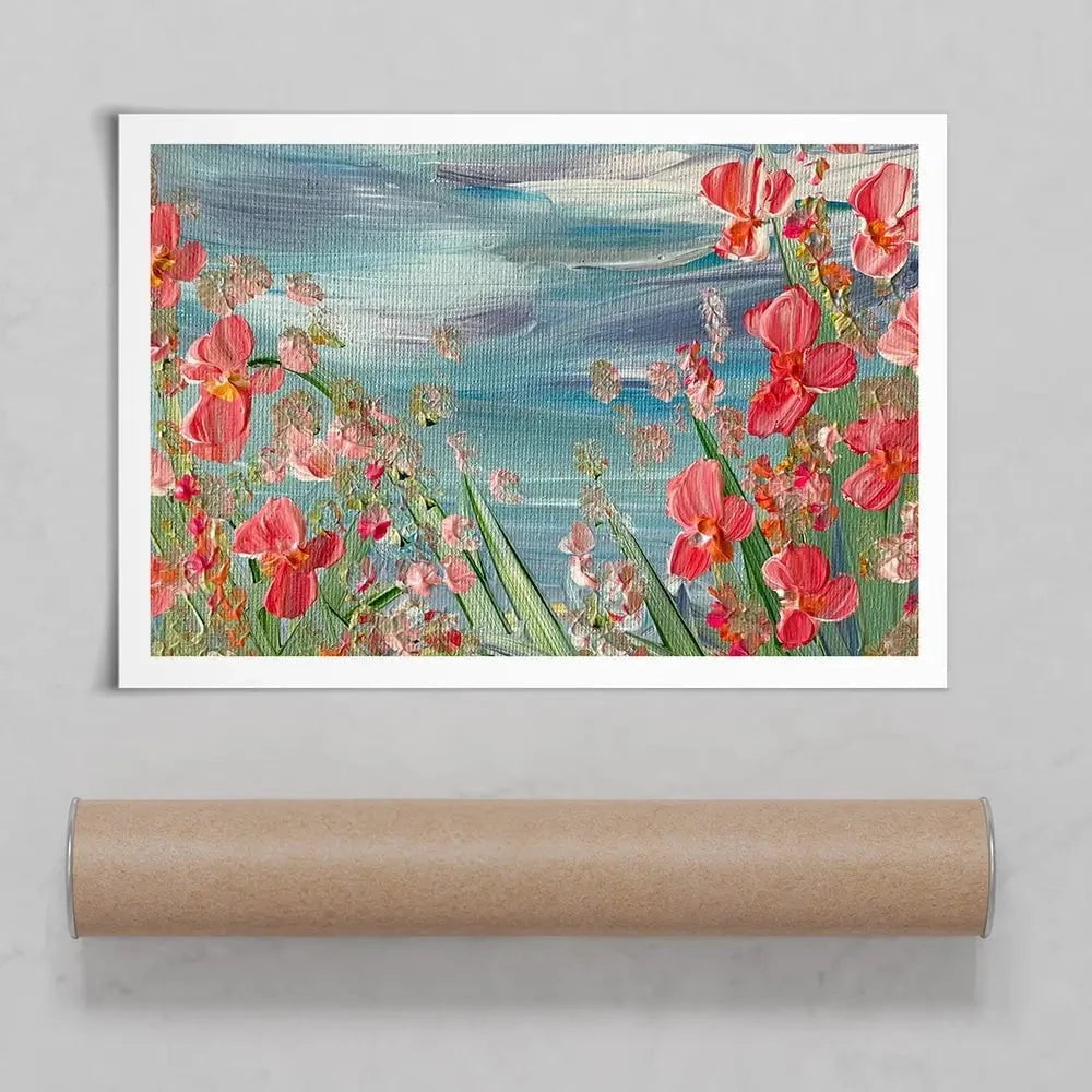 Summer Fields Art Print Summer Fields Art Print wall art product Charlotte Anna Reed