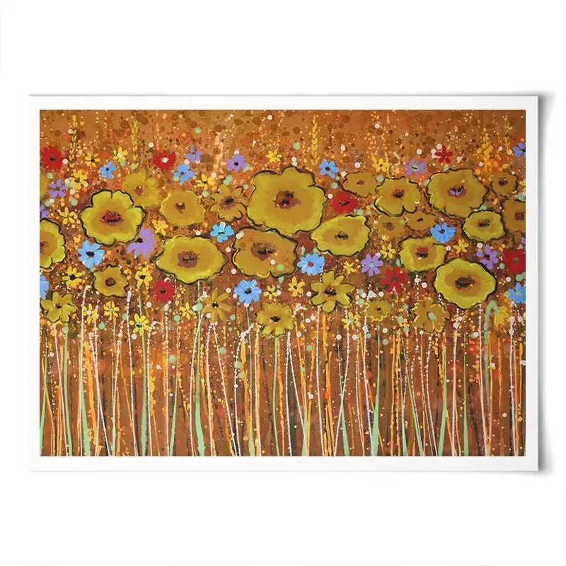 Summer Flowers Art Print Summer Flowers Art Print wall art product Maria Moretti