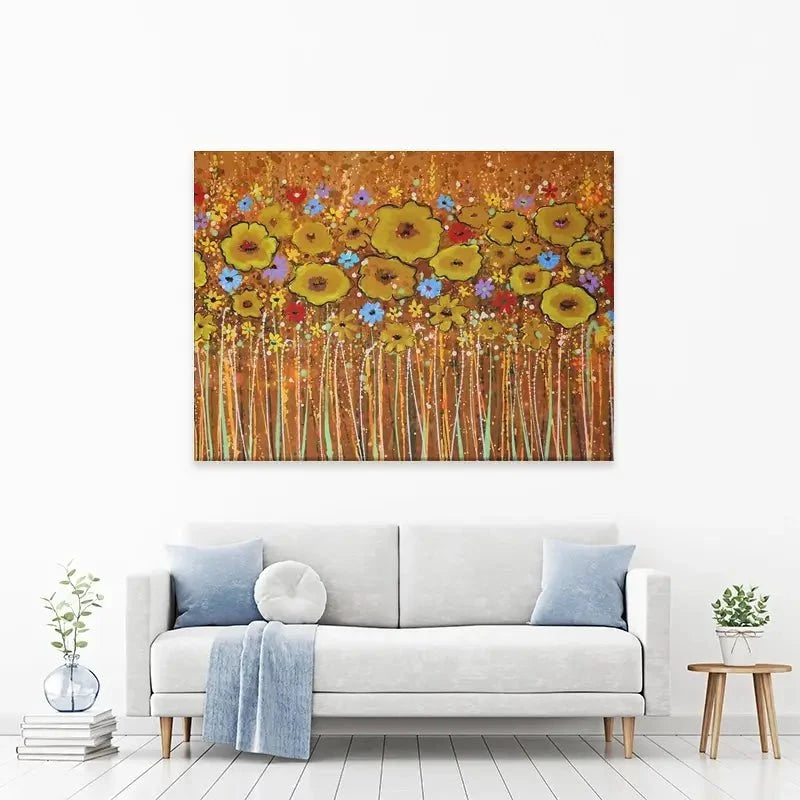 Summer Flowers Canvas Print Summer Flowers Canvas Print wall art product Maria Moretti