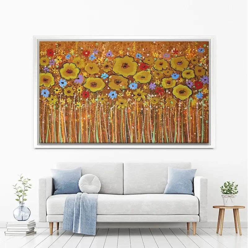 Summer Flowers Canvas Print Summer Flowers Canvas Print wall art product Maria Moretti