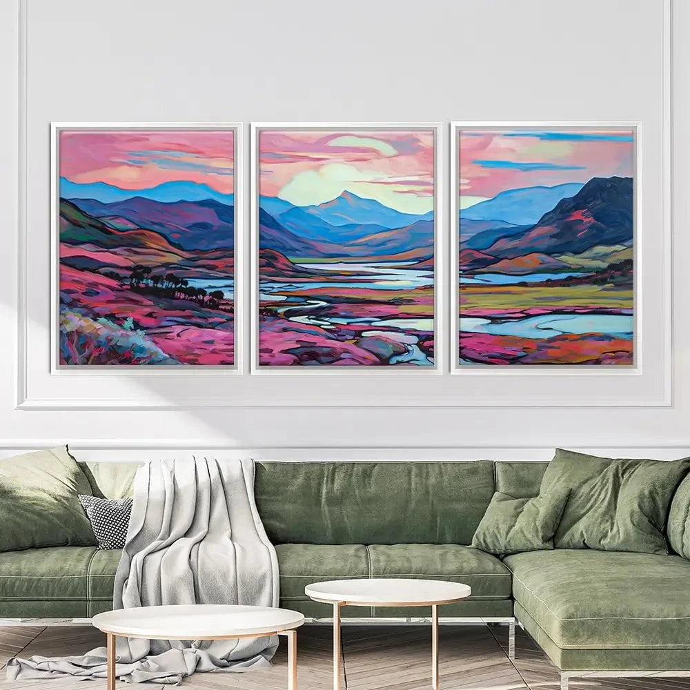 Summer Glen Trio Canvas Print Summer Glen Trio Canvas Print wall art product David Alexander Elder