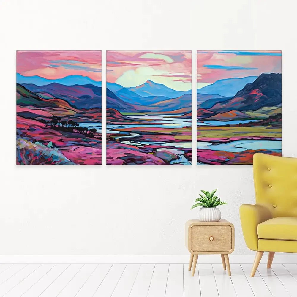 Summer Glen Trio Canvas Print Summer Glen Trio Canvas Print wall art product David Alexander Elder