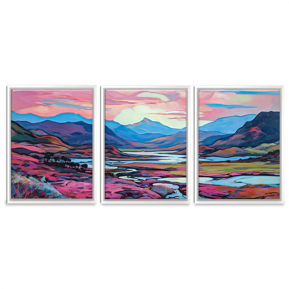 Summer Glen Trio Canvas Print Summer Glen Trio Canvas Print wall art product David Alexander Elder