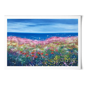 Summer Love Art Print Summer Love Art Print wall art product Laure Bury