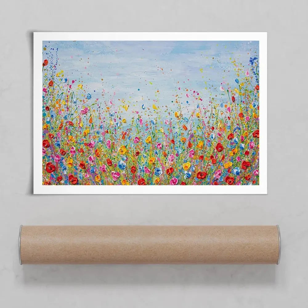 Summer Meadow Art Print Summer Meadow Art Print wall art product Olga Tkachyk