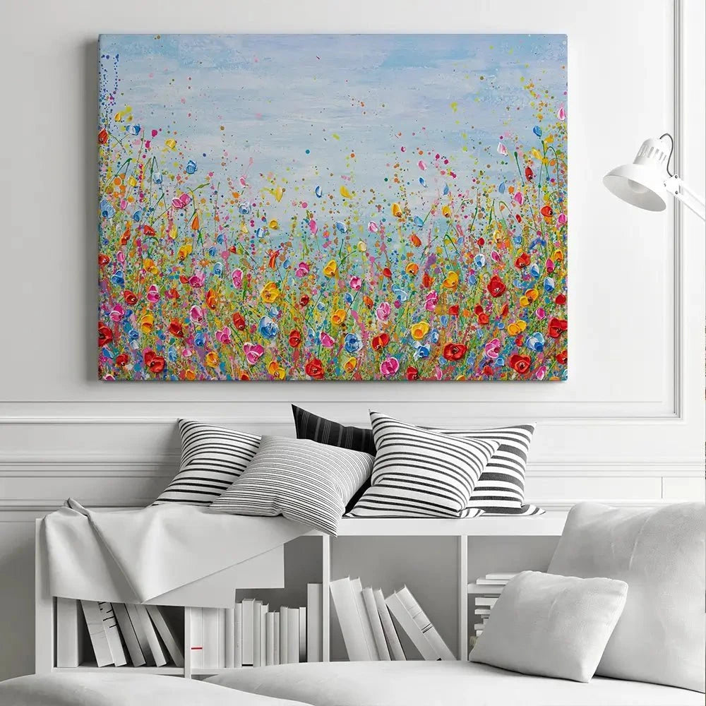 Summer Meadow Canvas Print Summer Meadow Canvas Print wall art product Olga Tkachyk