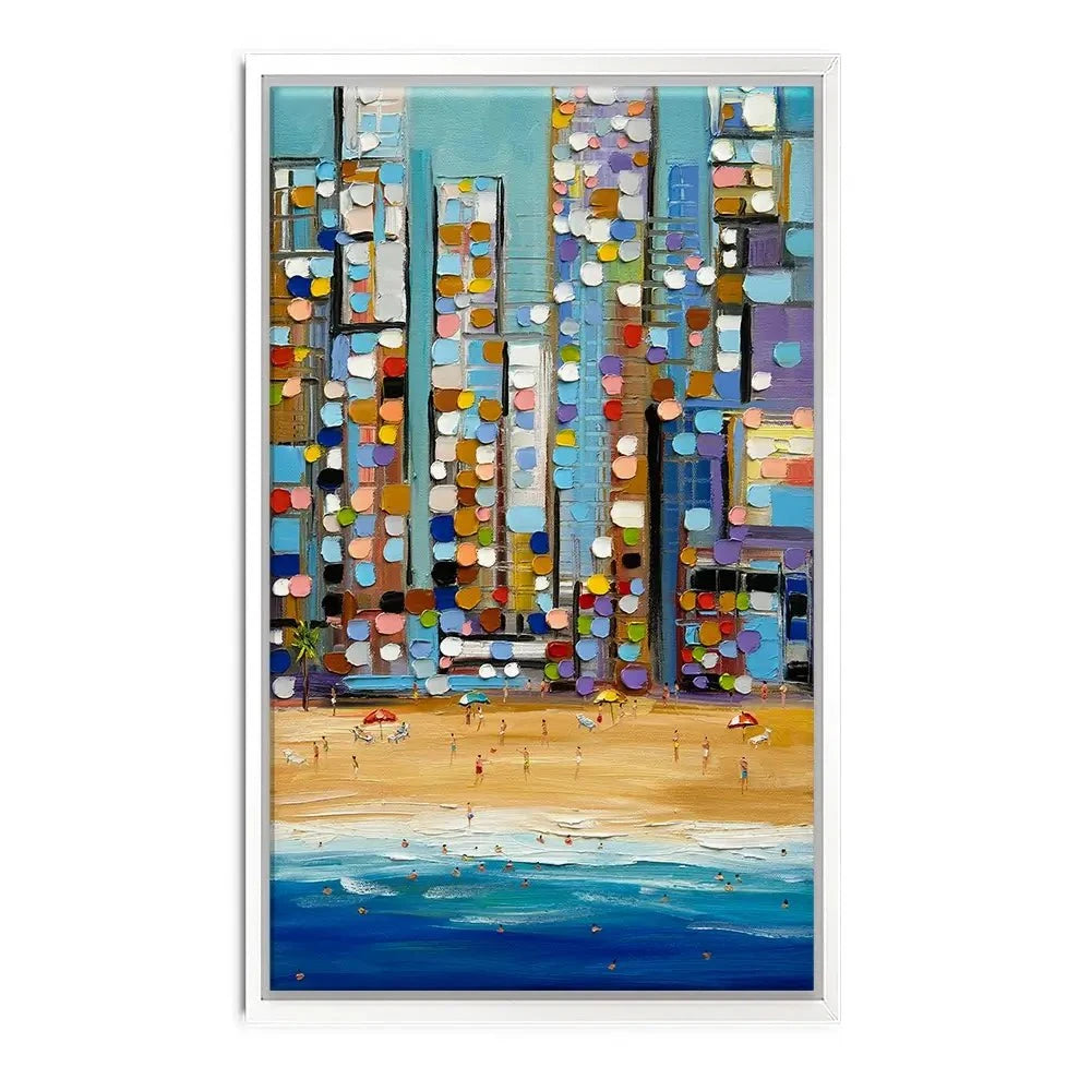 Summer People Canvas Print Summer People Canvas Print wall art product Ekaterina Ermilkina