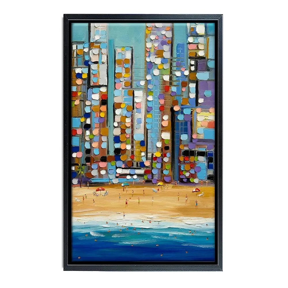 Summer People Canvas Print Summer People Canvas Print wall art product Ekaterina Ermilkina