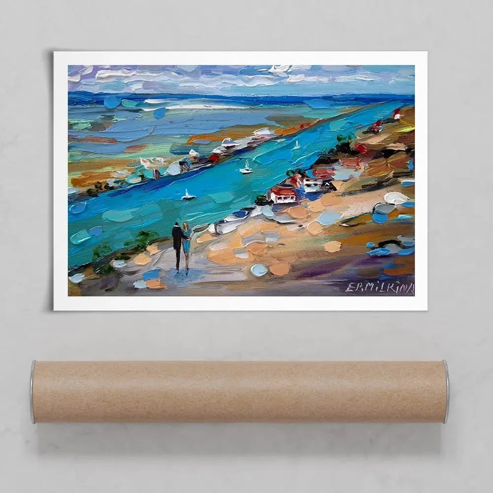 Summer Time Art Print Summer Time Art Print wall art product Ekaterina Ermilkina