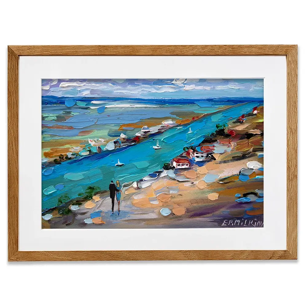 Summer Time Framed Art Print Summer Time Framed Art Print wall art product Ekaterina Ermilkina