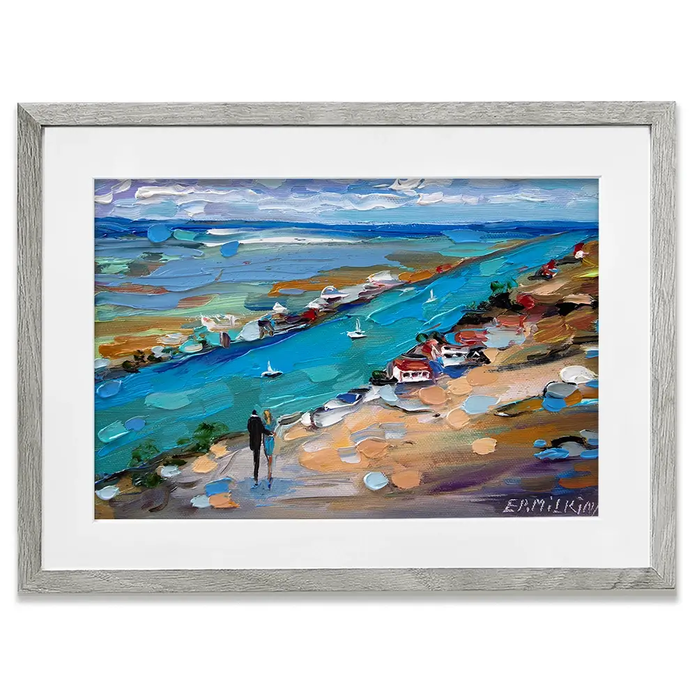 Summer Time Framed Art Print Summer Time Framed Art Print wall art product Ekaterina Ermilkina