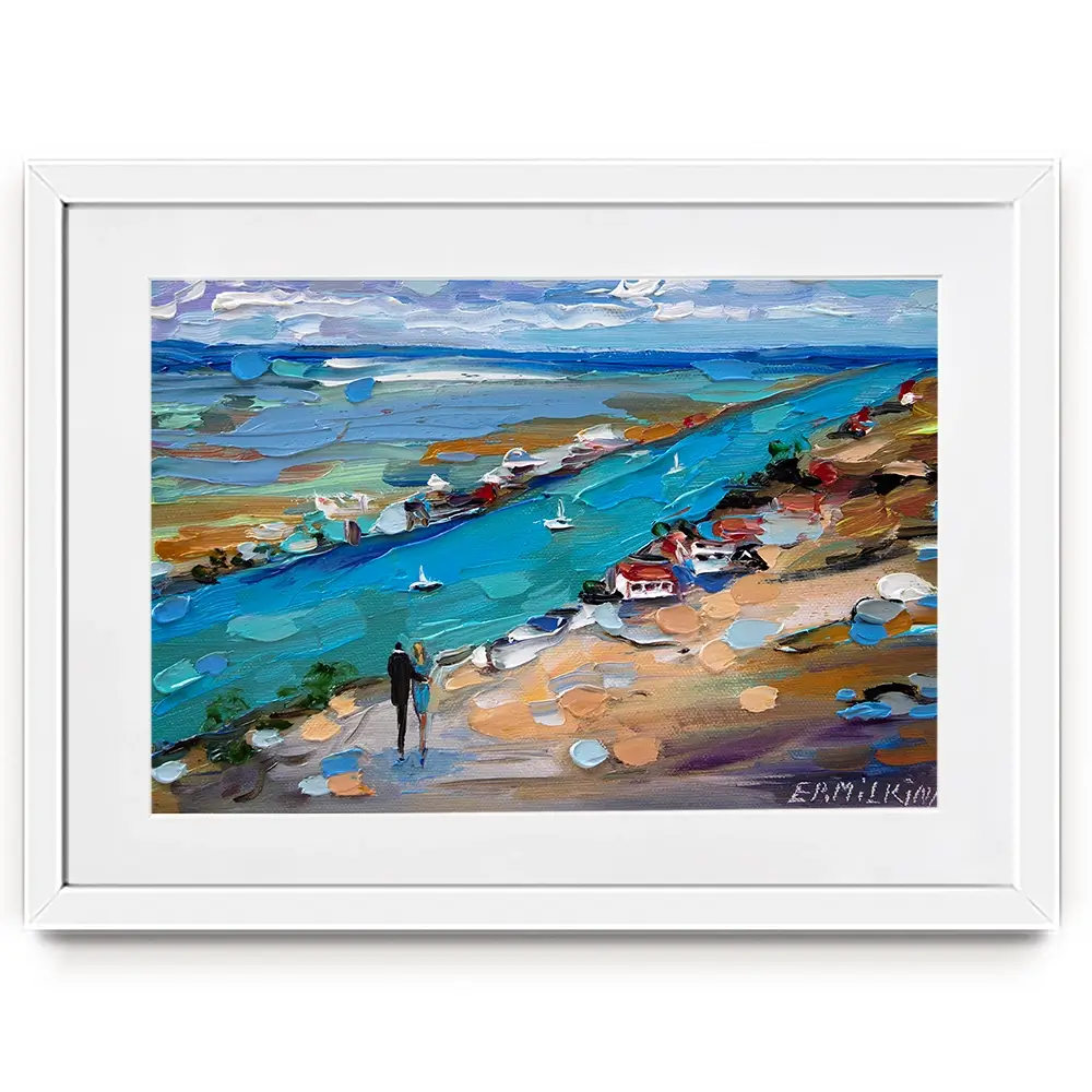 Summer Time Framed Art Print Summer Time Framed Art Print wall art product Ekaterina Ermilkina