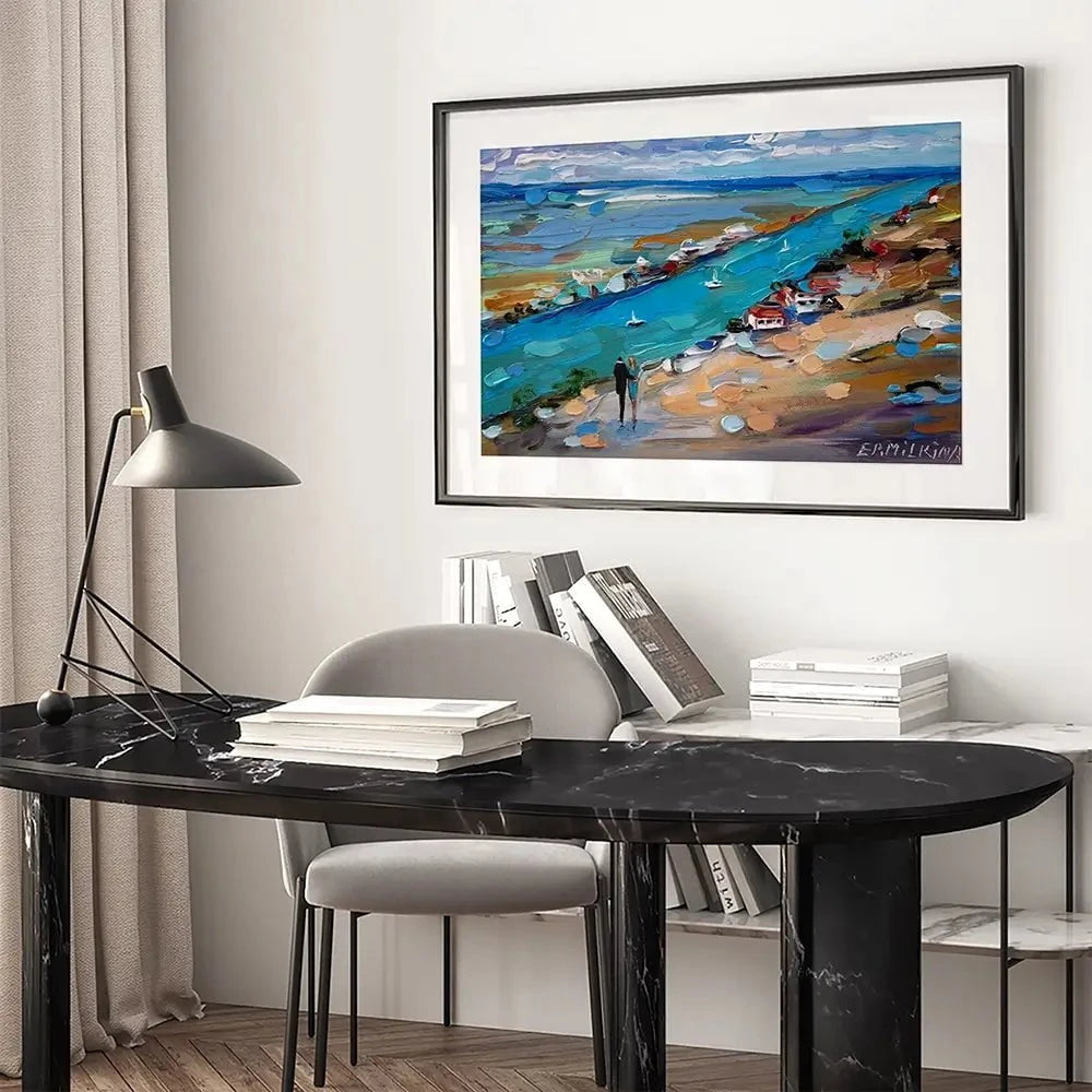 Summer Time Framed Art Print Summer Time Framed Art Print wall art product Ekaterina Ermilkina