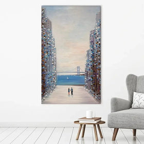 Summer View Canvas Print Summer View Canvas Print wall art product Ekaterina Ermilkina