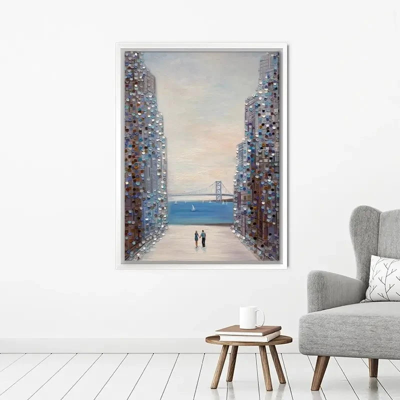 Summer View Canvas Print Summer View Canvas Print wall art product Ekaterina Ermilkina