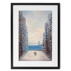Summer View Framed Art Print Summer View Framed Art Print wall art product Ekaterina Ermilkina