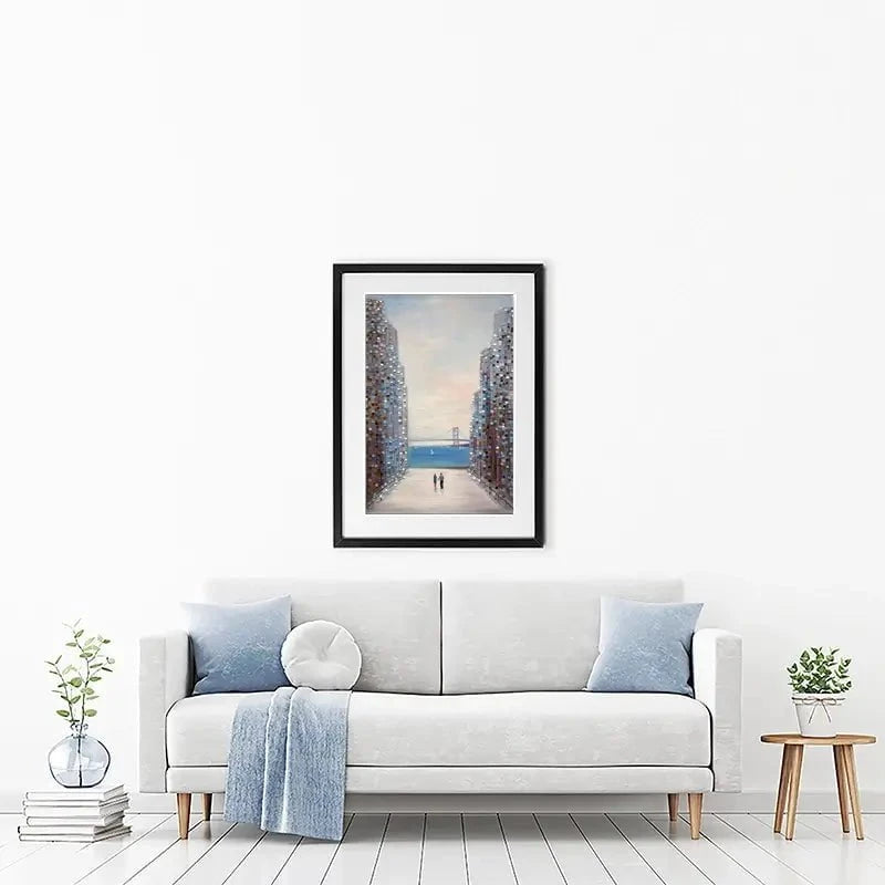 Summer View Framed Art Print Summer View Framed Art Print wall art product Ekaterina Ermilkina