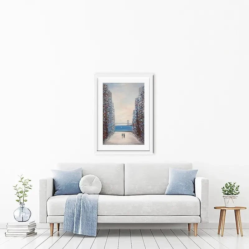 Summer View Framed Art Print Summer View Framed Art Print wall art product Ekaterina Ermilkina