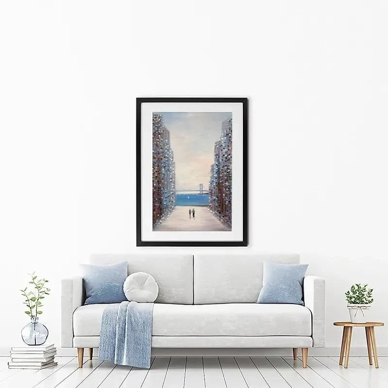 Summer View Framed Art Print Summer View Framed Art Print wall art product Ekaterina Ermilkina