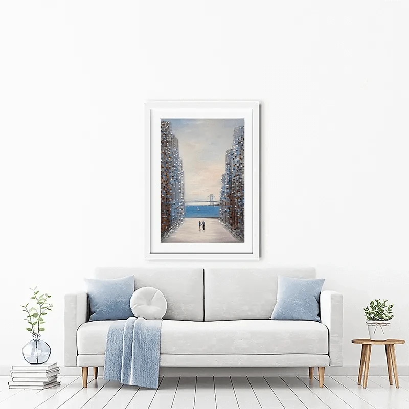 Summer View Framed Art Print Summer View Framed Art Print wall art product Ekaterina Ermilkina