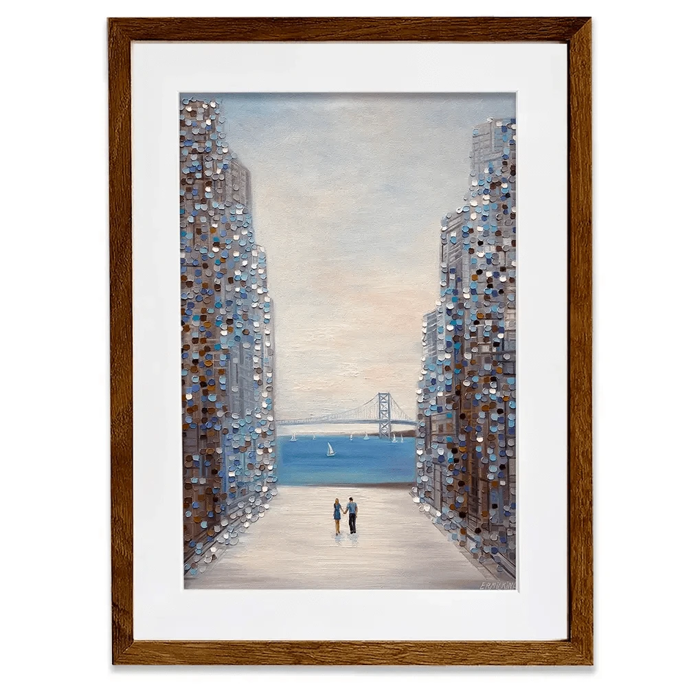 Summer View Framed Art Print Summer View Framed Art Print wall art product Ekaterina Ermilkina