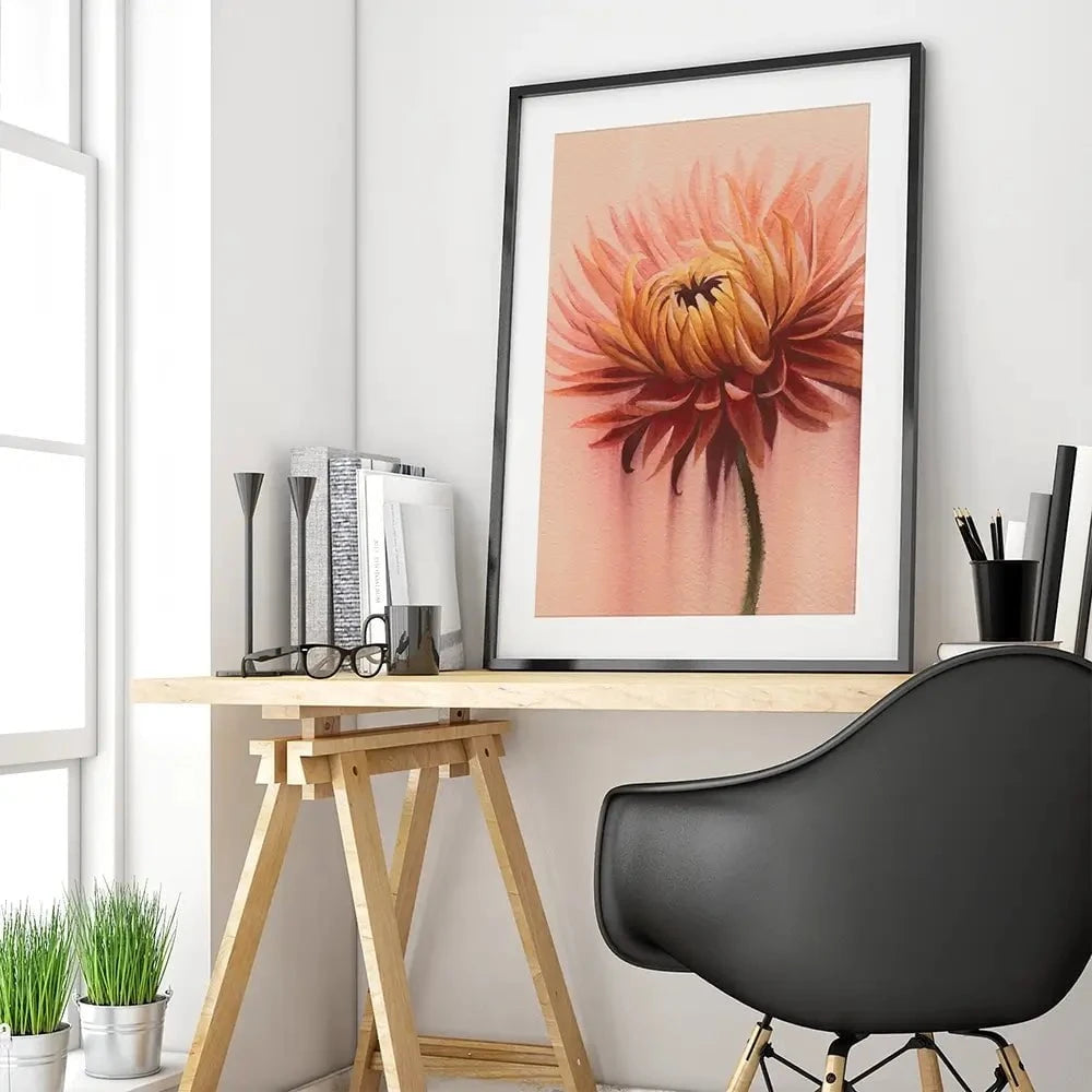 Sun Drenched Chrysanthemum 2 Framed Art Print Sun Drenched Chrysanthemum 2 Framed Art Print wall art product Grace Popp