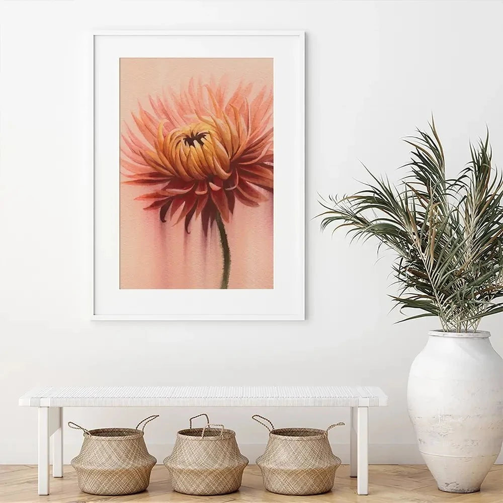 Sun Drenched Chrysanthemum 2 Framed Art Print Sun Drenched Chrysanthemum 2 Framed Art Print wall art product Grace Popp