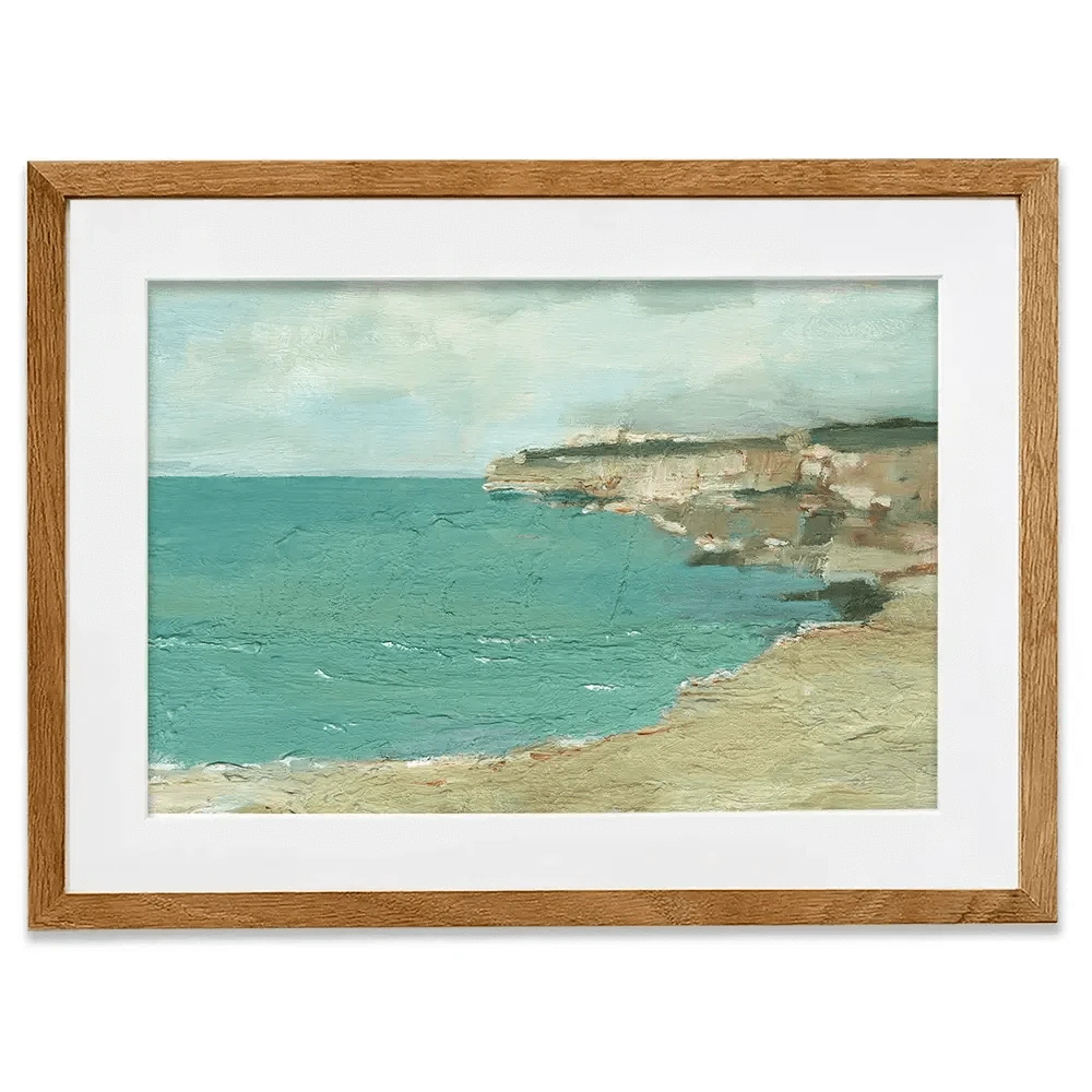 Sun Drenched Cliffs 2 Framed Art Print Sun Drenched Cliffs 2 Framed Art Print wall art product Ethan Harper