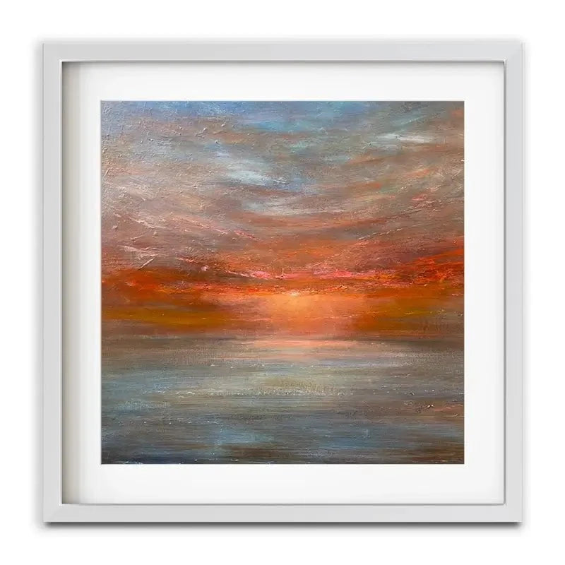 Sun Rising Over The Sea Framed Art Print Sun Rising Over The Sea Framed Art Print wall art product Craig Askew