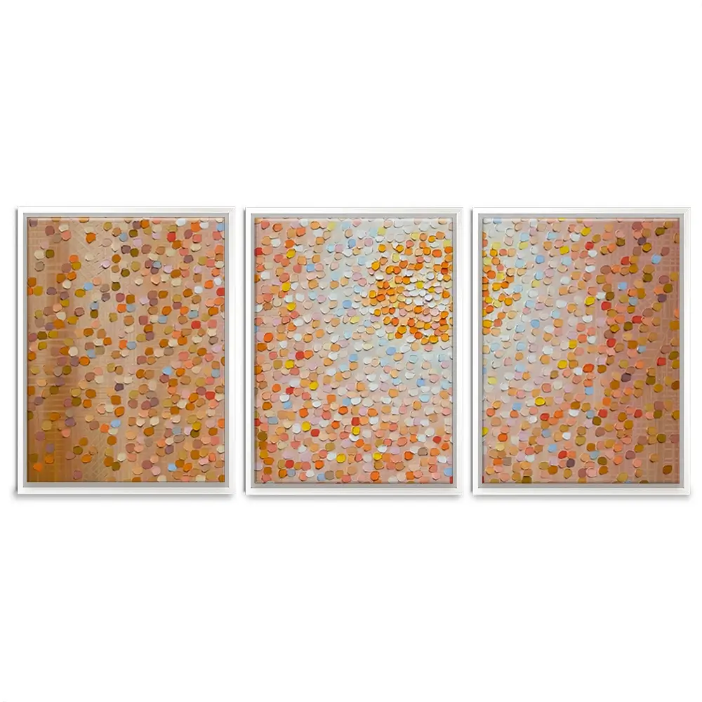 Sun Trio Canvas Print Sun Trio Canvas Print wall art product Ekaterina Ermilkina