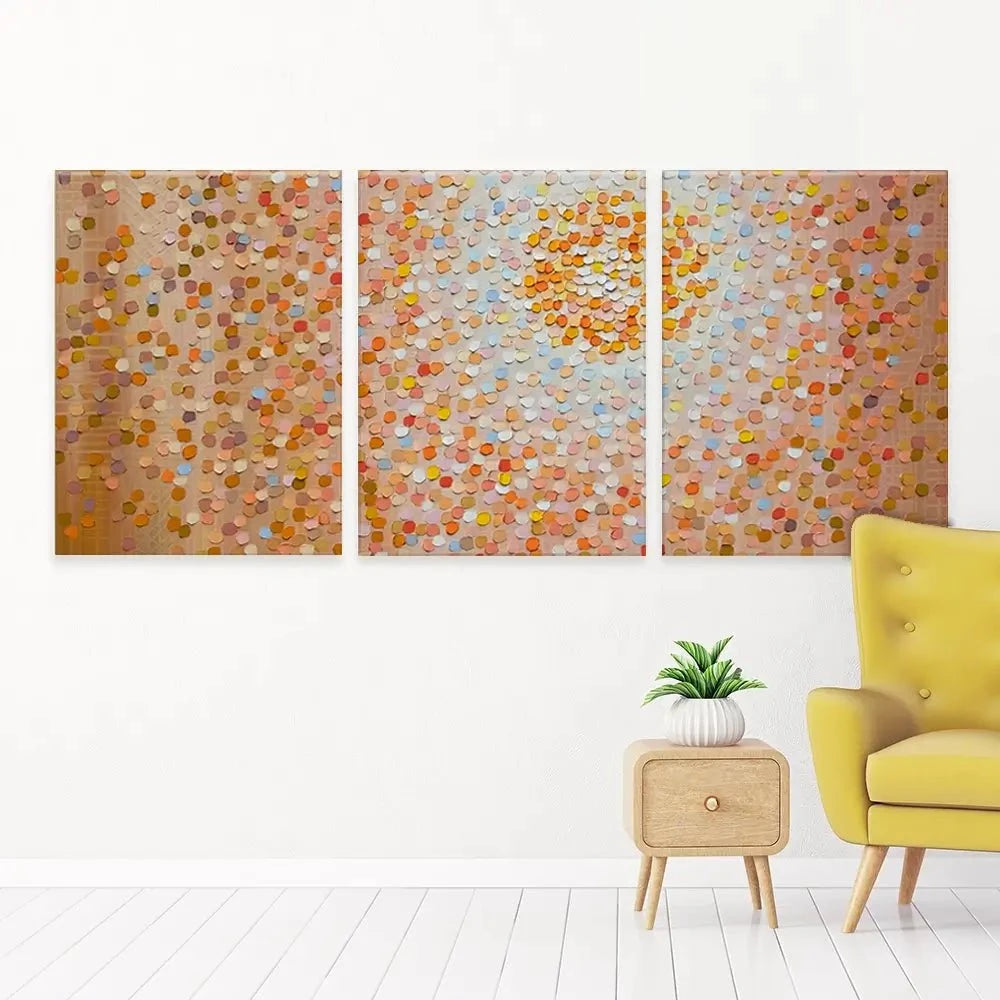 Sun Trio Canvas Print Sun Trio Canvas Print wall art product Ekaterina Ermilkina