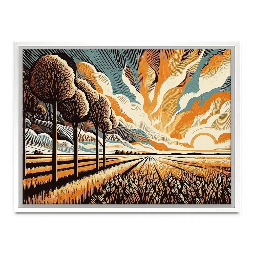 Sunlit Serenity Canvas Print Sunlit Serenity Canvas Print wall art product P & M Print Gallery