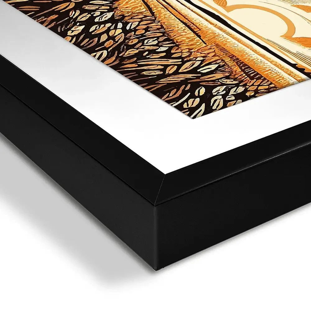 Sunlit Serenity Framed Art Print Sunlit Serenity Framed Art Print wall art product P & M Print Gallery