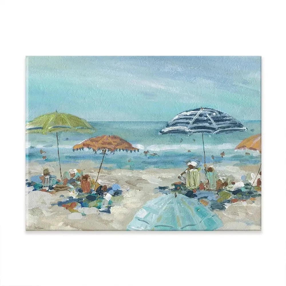 Sunny Beach Time Canvas Print Sunny Beach Time Canvas Print wall art product Carol Robinson