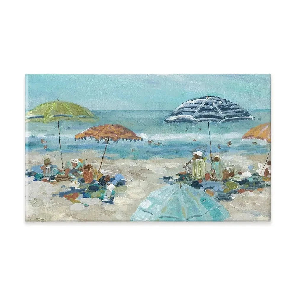 Sunny Beach Time Canvas Print Sunny Beach Time Canvas Print wall art product Carol Robinson