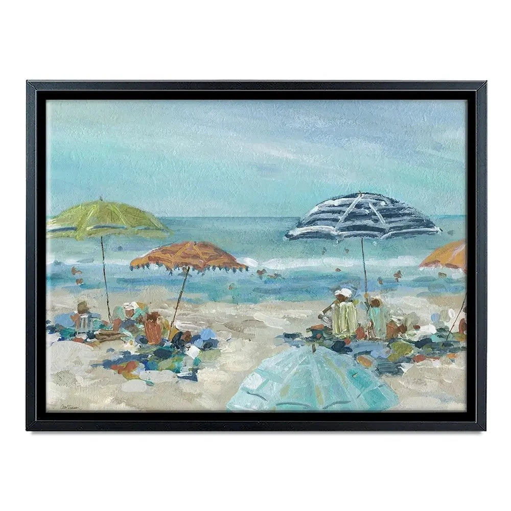Sunny Beach Time Canvas Print Sunny Beach Time Canvas Print wall art product Carol Robinson