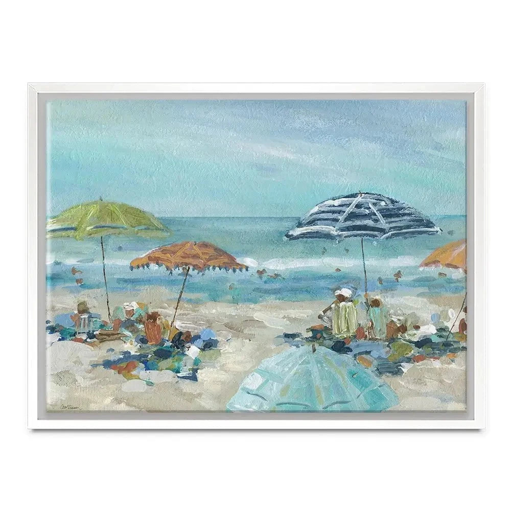 Sunny Beach Time Canvas Print Sunny Beach Time Canvas Print wall art product Carol Robinson