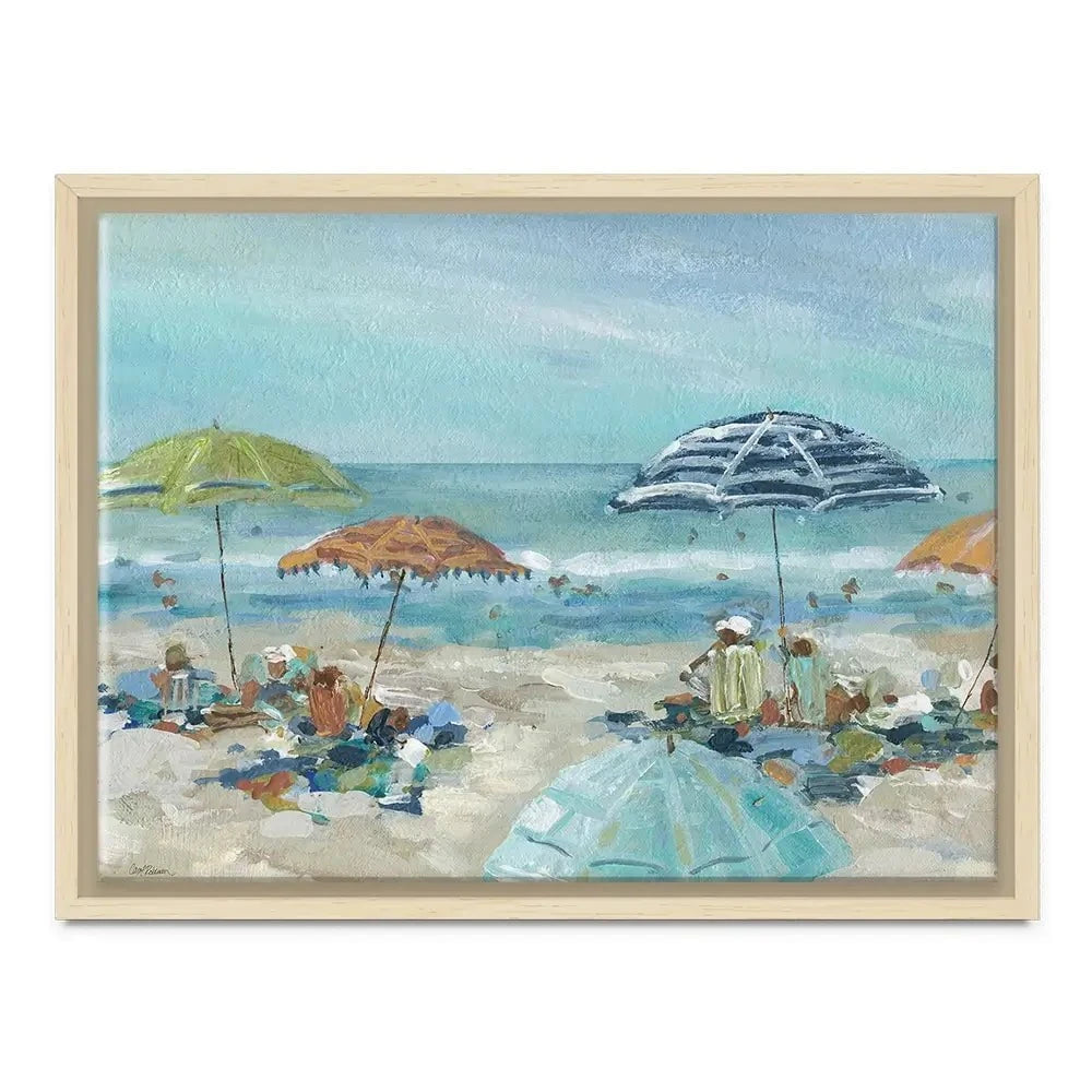 Sunny Beach Time Canvas Print Sunny Beach Time Canvas Print wall art product Carol Robinson