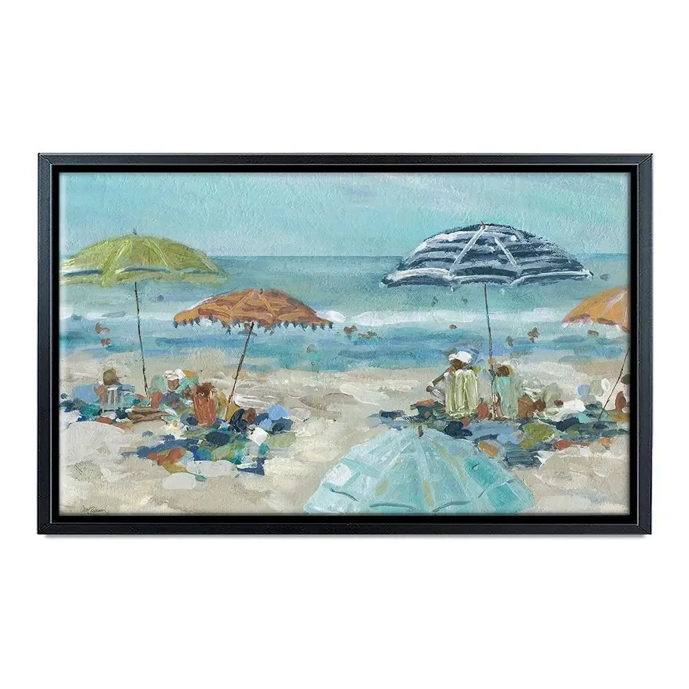 Sunny Beach Time Canvas Print Sunny Beach Time Canvas Print wall art product Carol Robinson