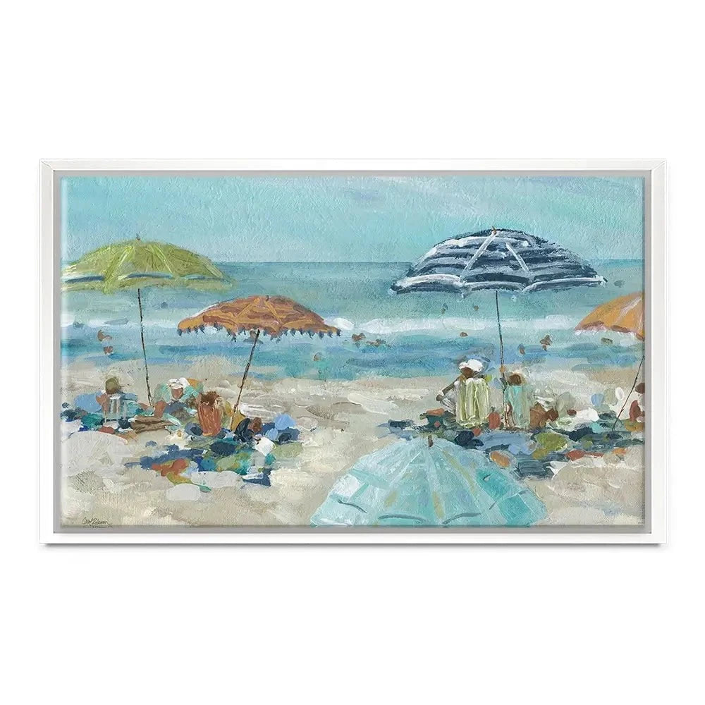 Sunny Beach Time Canvas Print Sunny Beach Time Canvas Print wall art product Carol Robinson